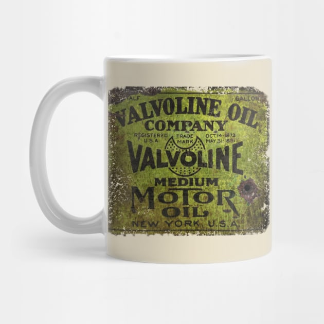 Valvoline Oil by Midcenturydave